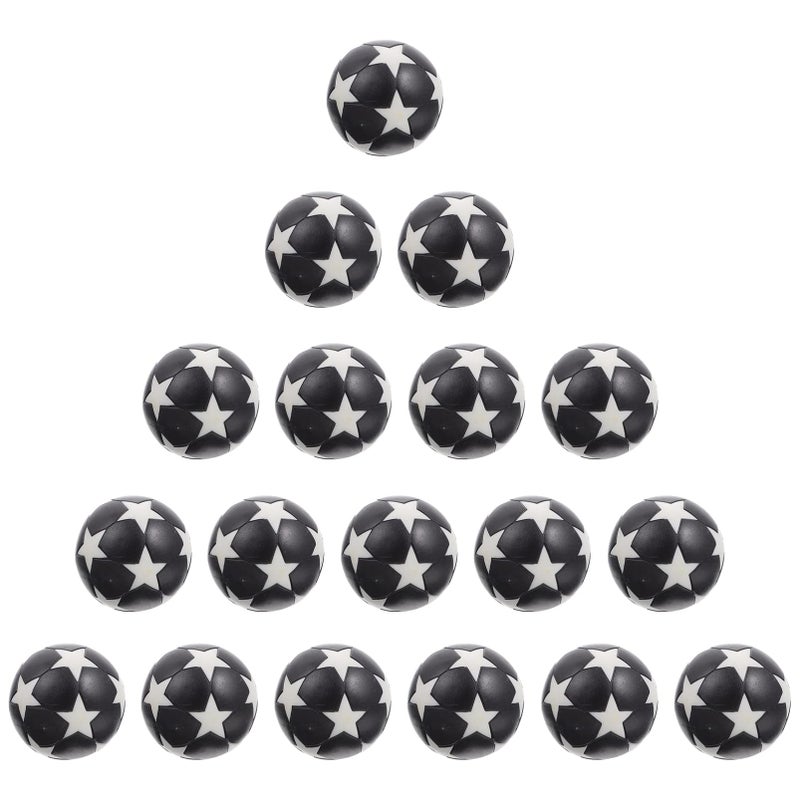 18pcs Bright Color Replacement Soccer Balls For Standard Foosball Table Game Accessories - Image 2