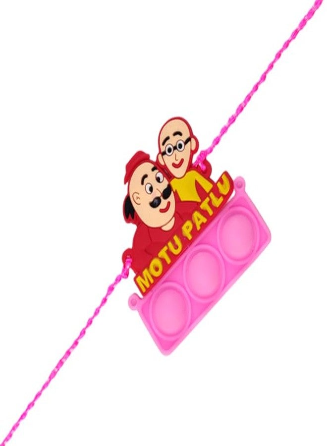OAFISH Handicraft Storerom presents Kid's Rakhi for Brother on Raksha Bandhan gifting(MOTU PATLU) - Image 1