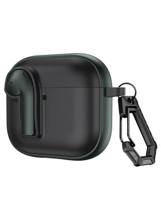 Suitable For Apple Airpods 4 Protective Case With Lock Switch Creative Headset Bluetooth Case Pro2 Soft Drop-proof Case-Color:Black Army Green-Applicable Models:Airpods 1/2 Generation - pzsku/Z23F7A84D5404C4C4FF7DZ/45/_/1742287457/d951e8ab-6bbb-4b21-967d-ea420532991f