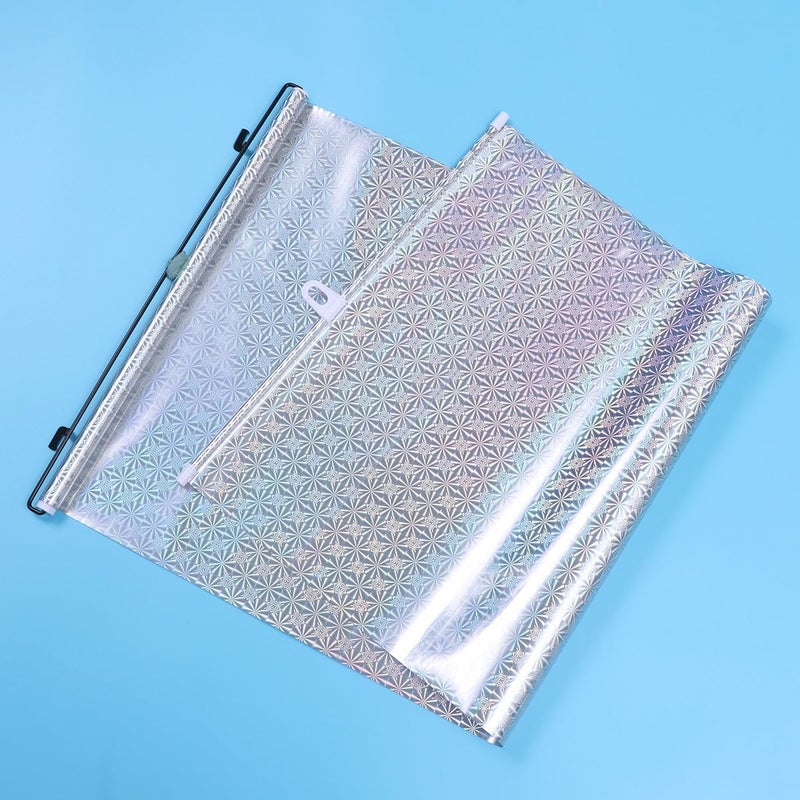 Retractable Car Side Window Sun Shade Curtain 50x125cm Silver Heat Insulation Vehicle Curtain UV Protection for Summer Driving - Image 5