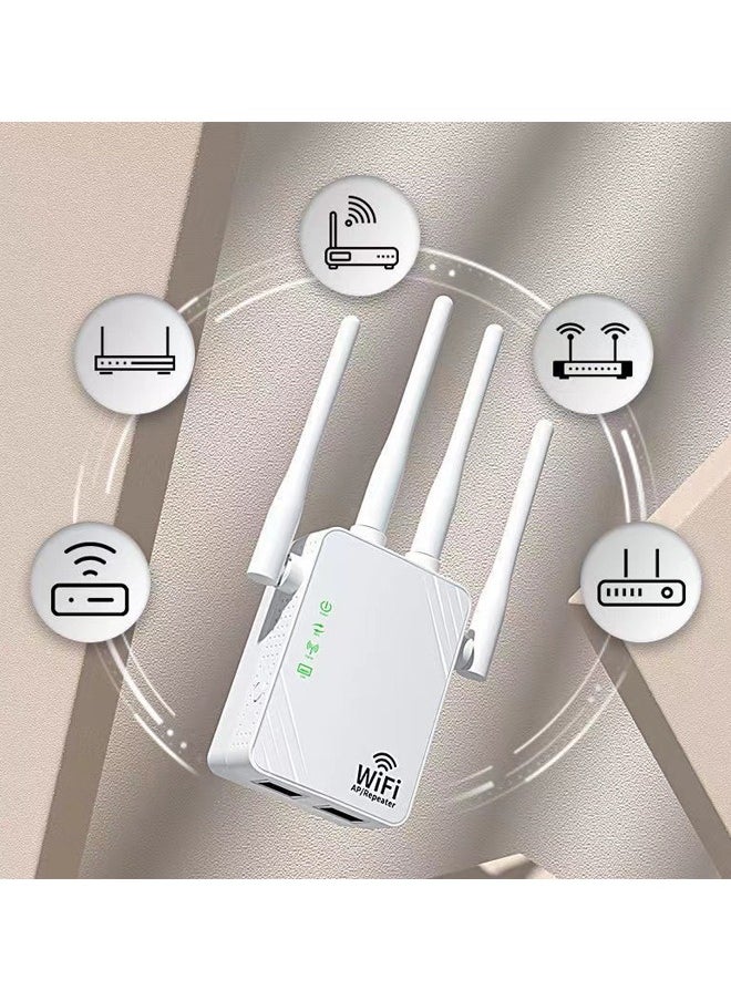 VOGMAX - WiFi Extender Wireless Internet Repeater With 300Mbps WiFi Range Extender WiFi Booster - Image 1