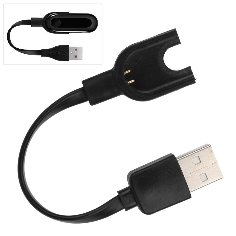 Mi Band 3 Charger 20 Pure Copper Wires Fast Transmission Speed Portable Charging Cable - Abrasion Resistance Durable Charging Cord for Xiaomi Mi Band 3 Replacement Use - Image 2