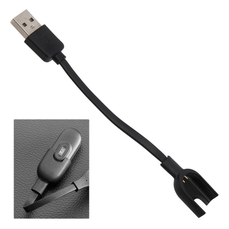 Mi Band 3 Charger 20 Pure Copper Wires Fast Transmission Speed Portable Charging Cable - Abrasion Resistance Durable Charging Cord for Xiaomi Mi Band 3 Replacement Use - Image 3