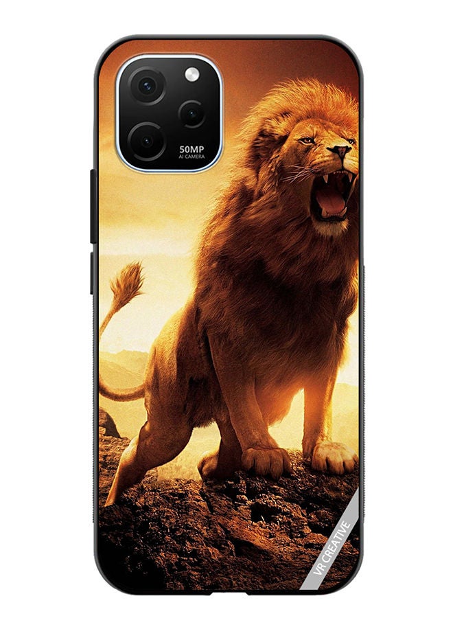 VR CREATIVE Protective Case Cover For Huawei Enjoy 50z Lion King Design Multicolour - Image 1
