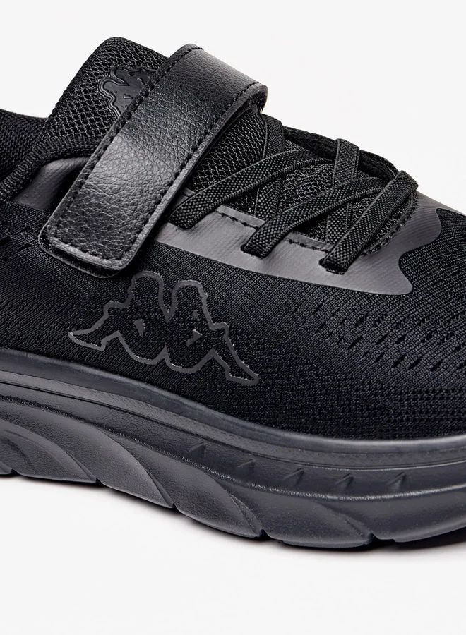 Kappa Boy Textured Sports Shoes With Hook And Loop Closure
