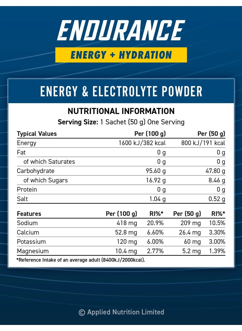 Applied Nutrition Energy Electrolyte Powder Blackcurrant Flavour 50 G  - Image 2