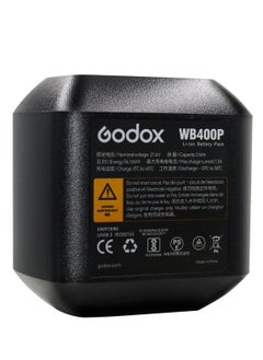 GODOX AD400Pro Battery Replacement WB400P for Flash AD400 Pro, Lithium Battery with DC 21.6V/2600mAh & 390 Times Full-Power Flashes WB400P - pzsku/Z23F7F382C5C6F62CC704Z/45/1741366815/8a3616a9-2421-44a6-b0d8-c5d9af605092