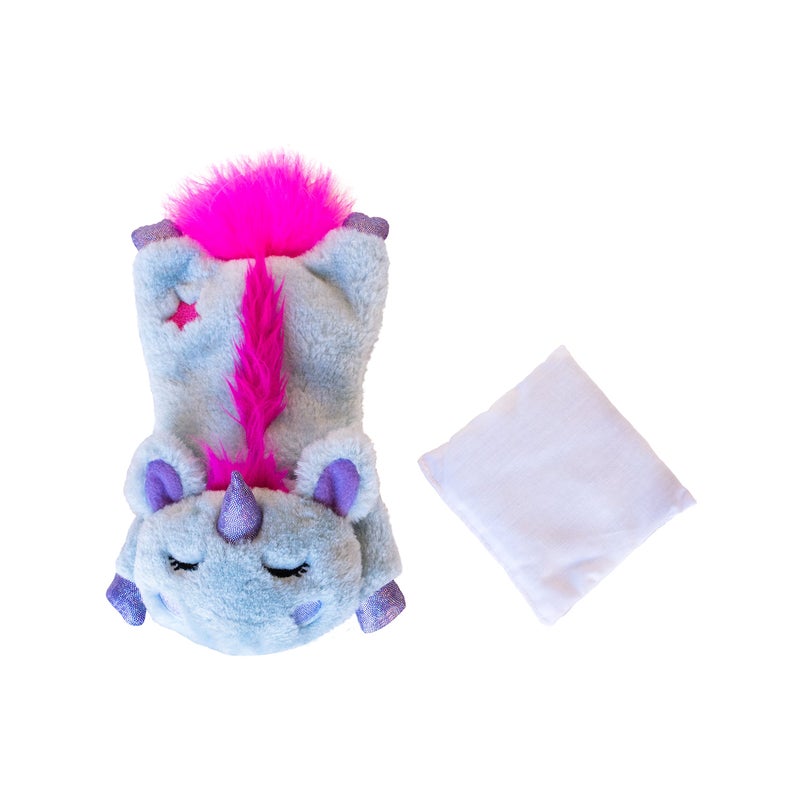 Petstages Catstages Cuddle Pal Microwaveable Plush Unicorn Cat Toy - Image 2