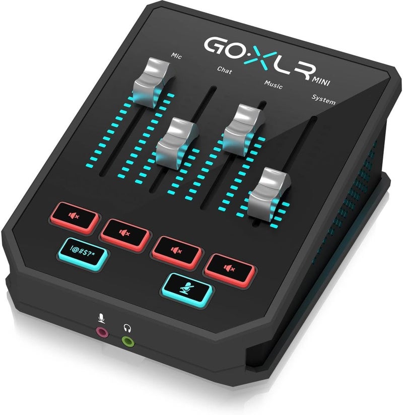 مازج البث الصغير Tc-Helicon GoXLr Mini USB مع واجهة USB/صوت - Image 2