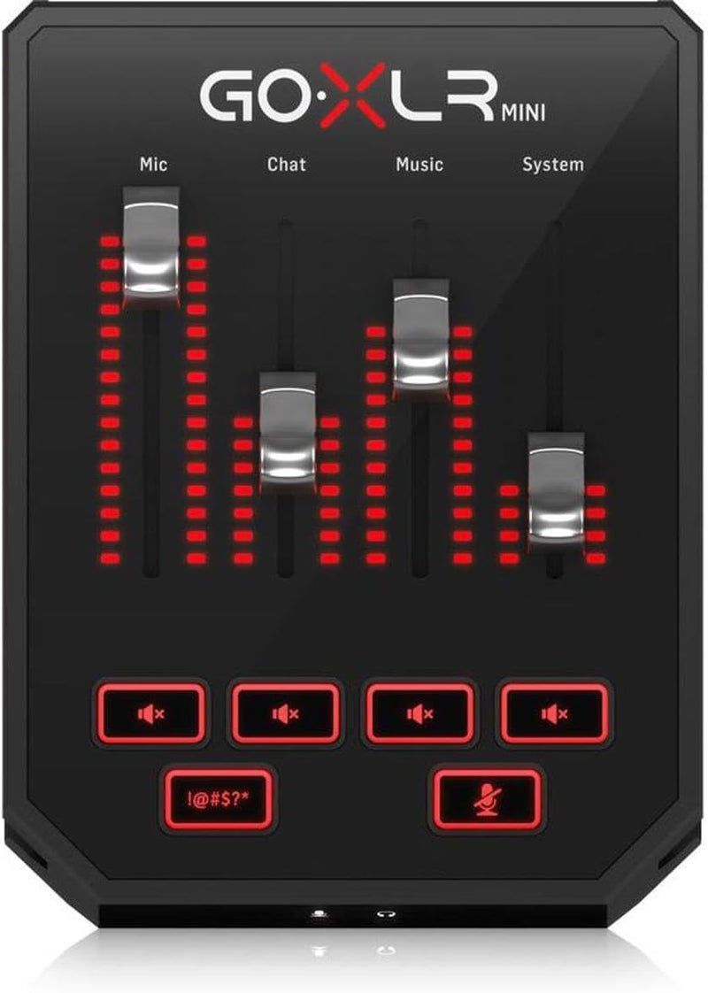 مازج البث الصغير Tc-Helicon GoXLr Mini USB مع واجهة USB/صوت - Image 4