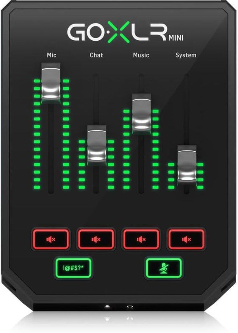 مازج البث الصغير Tc-Helicon GoXLr Mini USB مع واجهة USB/صوت - Image 3