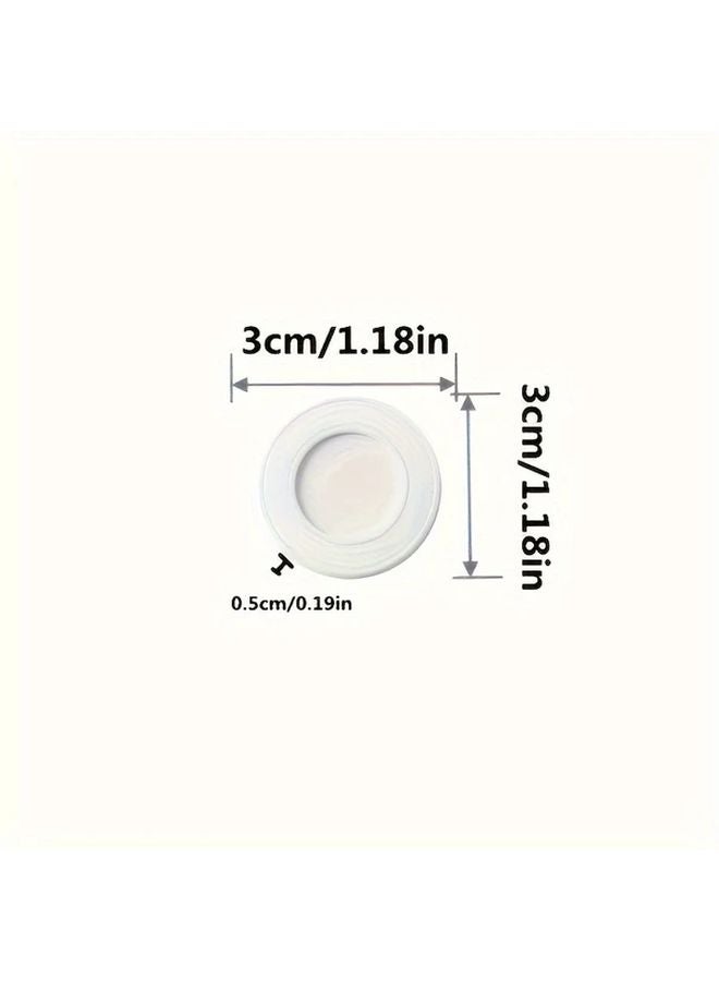 5 مجموعات من حامل جهاز التحكم عن بعد المغناطيسي المثبت على الحائط بدون حفر سهل التثبيت وخطافات التخزين - Image 4