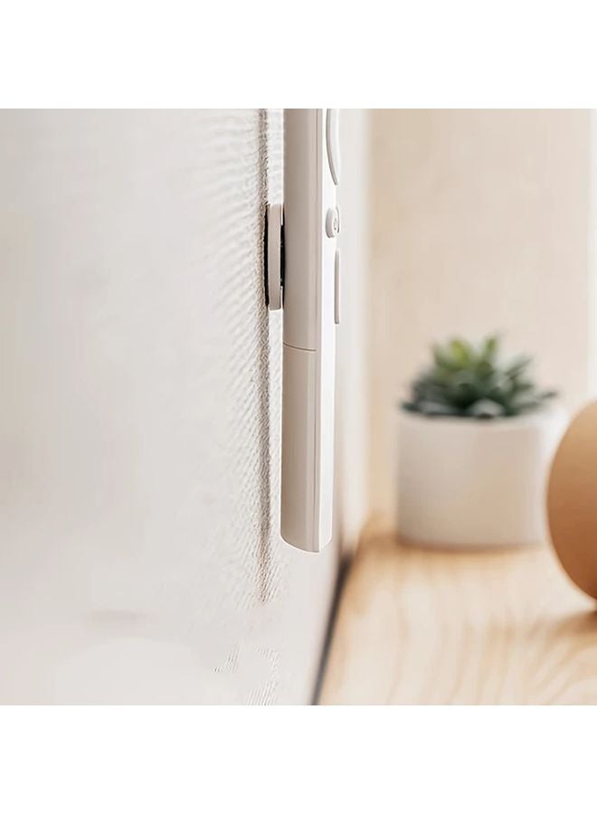 5 مجموعات من حامل جهاز التحكم عن بعد المغناطيسي المثبت على الحائط بدون حفر سهل التثبيت وخطافات التخزين - Image 5