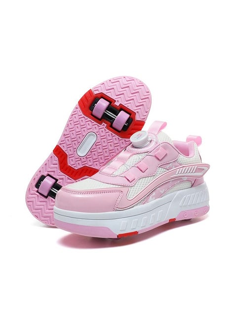 Sneaker Skate Shoes with Wheels Roller Skates Shoes
