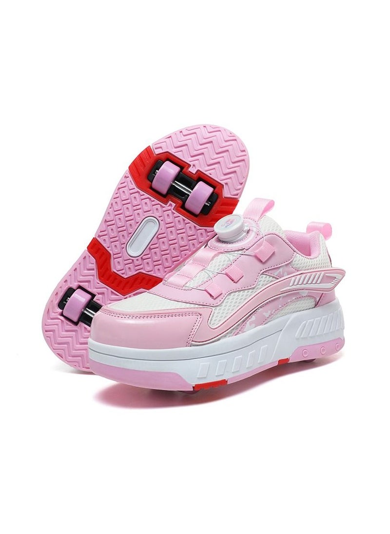Joshberg Sneaker Skate Shoes with Wheels Roller Skates Shoes  - Image 1
