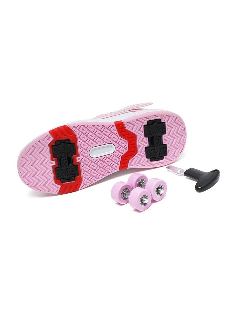 Sneaker Skate Shoes with Wheels Roller Skates Shoes