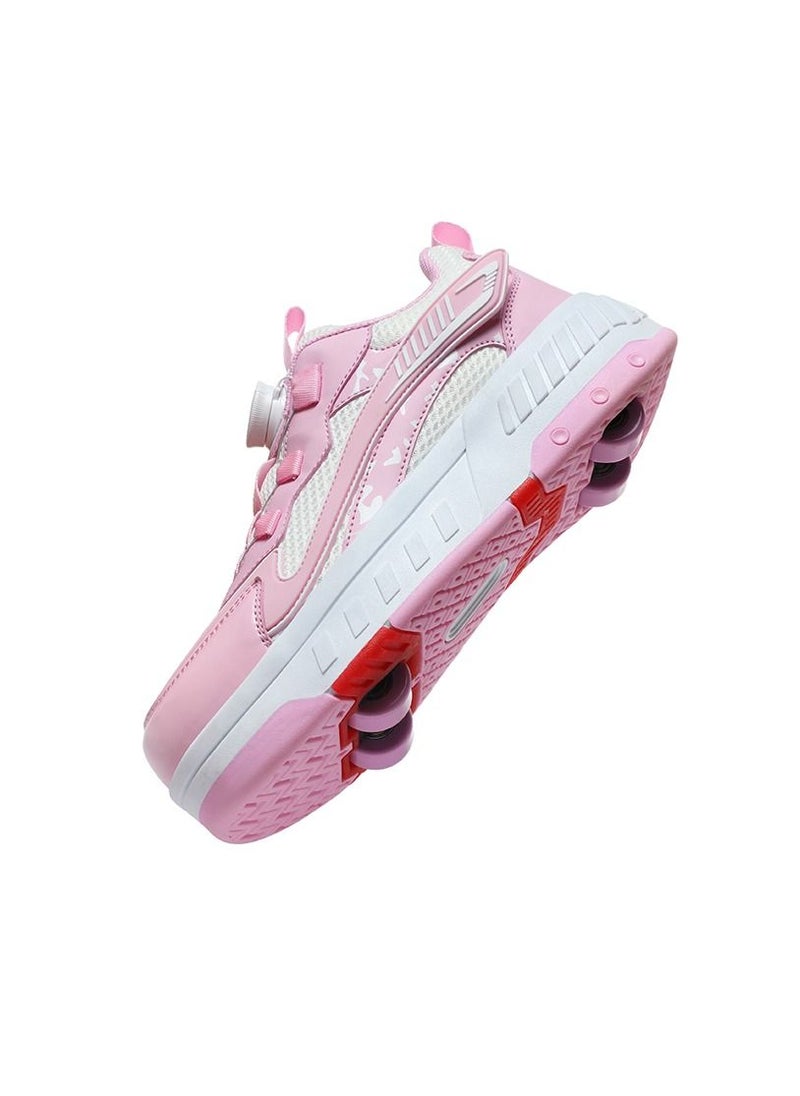 Joshberg Sneaker Skate Shoes with Wheels Roller Skates Shoes  - Image 5