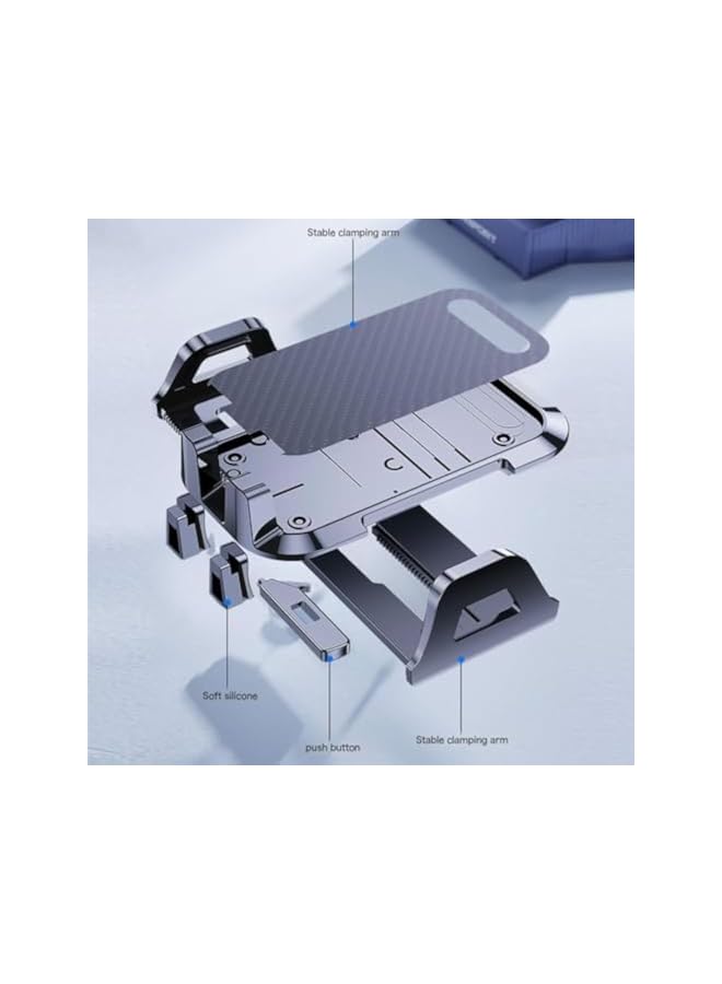 S-TOP Car Phone Mount, Long Arm Universal Phone Holder, Hands Free Cell Phone Holder, Air Vent Cell Phone Car Mount, for Car Dashboard Windshield Air Vent, Thick Case & Big Phones Friendly - Image 1