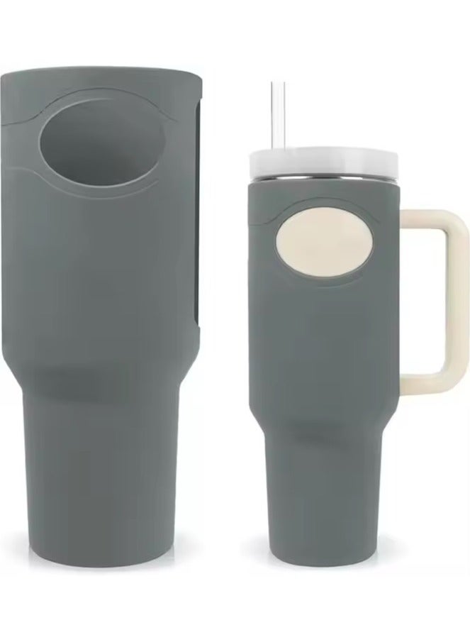 MHD Silicone Stanley Protective Cover, Suitable For 40oz Stanley Cup, Non-Slip, Easy To Install And Easy To Clean - Image 2