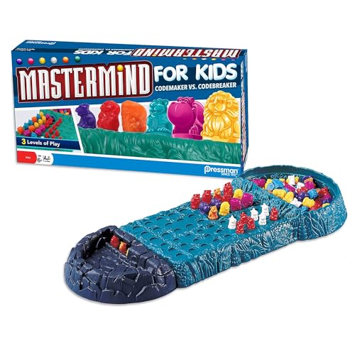 Pressman Mastermind for Kids Codebreaking Game With Three Levels of Play Multicolor 5 - Image 1