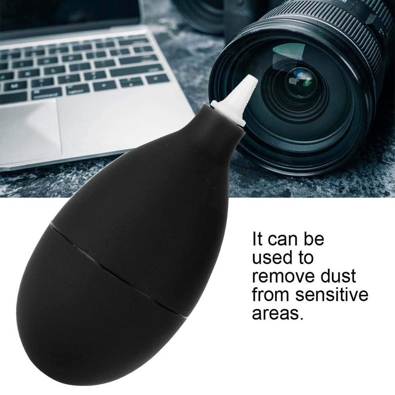 klarako Air Pump Dust Blower, Rubber Oval Soft Tip Silicone Super Air Blower Blaster Pump Dust Cleaner for Camera Watch Phone Keyboard Lens Filter Cleaning - Image 5