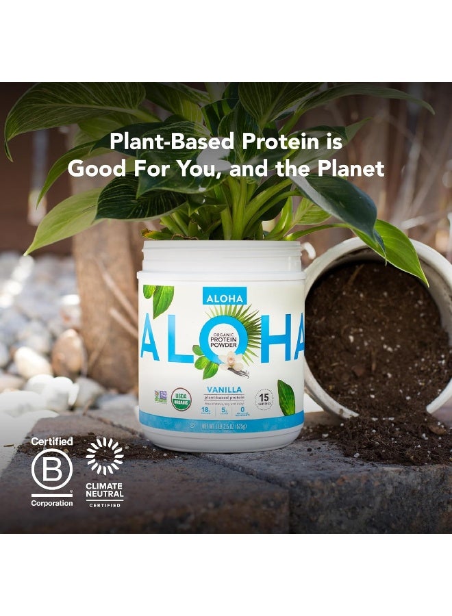 ALOHA Plant-Based Protein Powder | Organic Vanilla Keto Friendly Vegan Protein with MCT Oil - Image 5