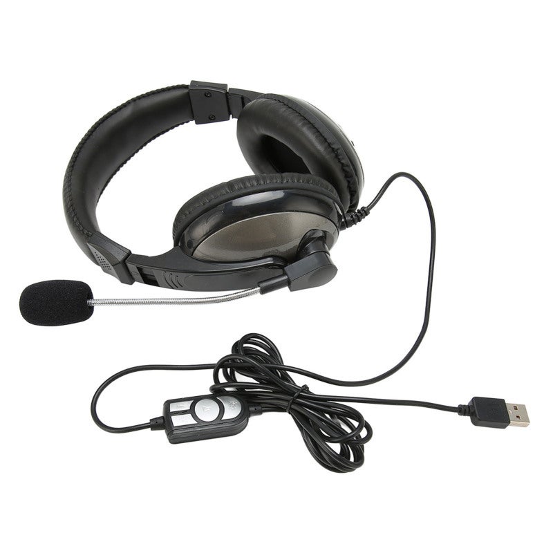 Kubite Gaming Headset with 40mm Drivers HiFi Sound Quality USB Gaming Headset - Noise Filtering Microphone with Control Box Computer Headset for PC PS4 Xbox One Laptop - Image 3