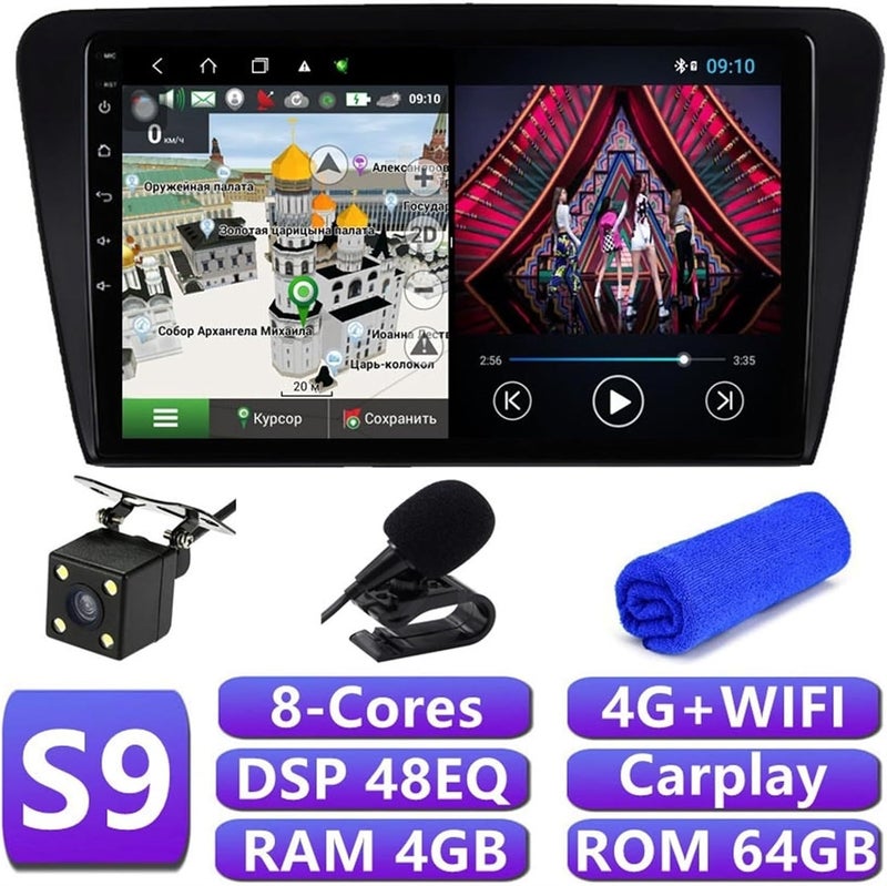 Wivplex 6+128G DSP Car Multimedia Player for Skoda Octavia - Image 2