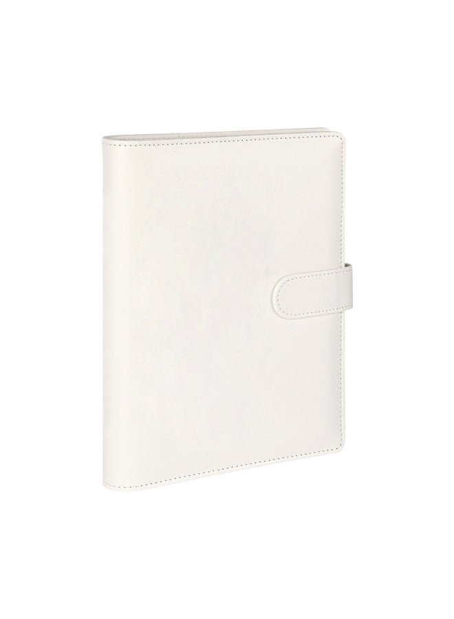 HONGYANG A5 Loose-leaf Folder Zipper Bag Macaron Notebook Leather Pu Loose-leaf Book Cash Budget Journal Book - Image 1