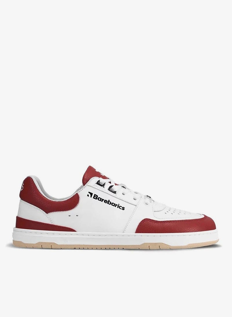 Barebarics Wave - White & Crimson Red - Image 1