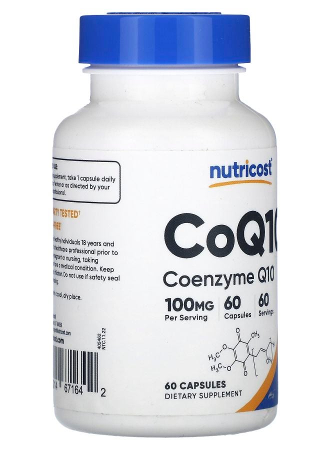 Nutricost CoQ10 100 mg 60 Capsules - Image 2