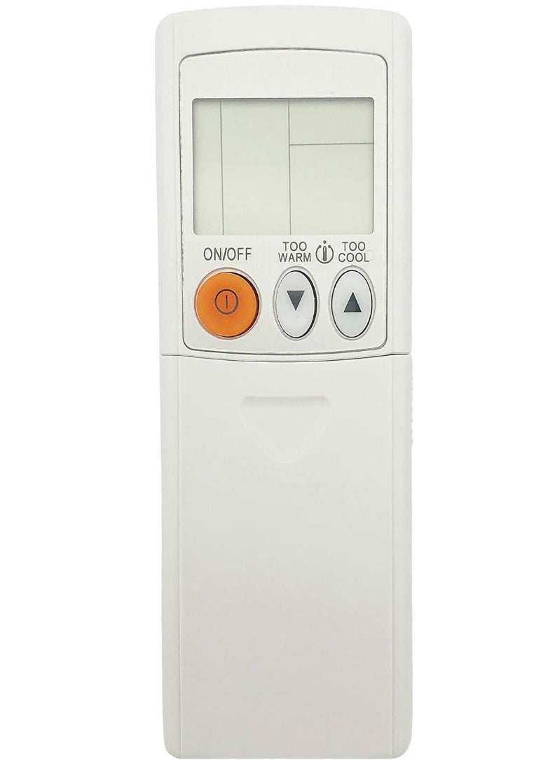 JAJEEK Universal Remote Control Replacement for Mitsubishi Air Conditioner A/C – Compatible with MSZ-A12NA, MSZ-GE09NA, MSZ-A15NA, MSZ-D30NA, MSZ-A24NA-1, KM07M, KM15E (Display in Celsius)  - Image 1