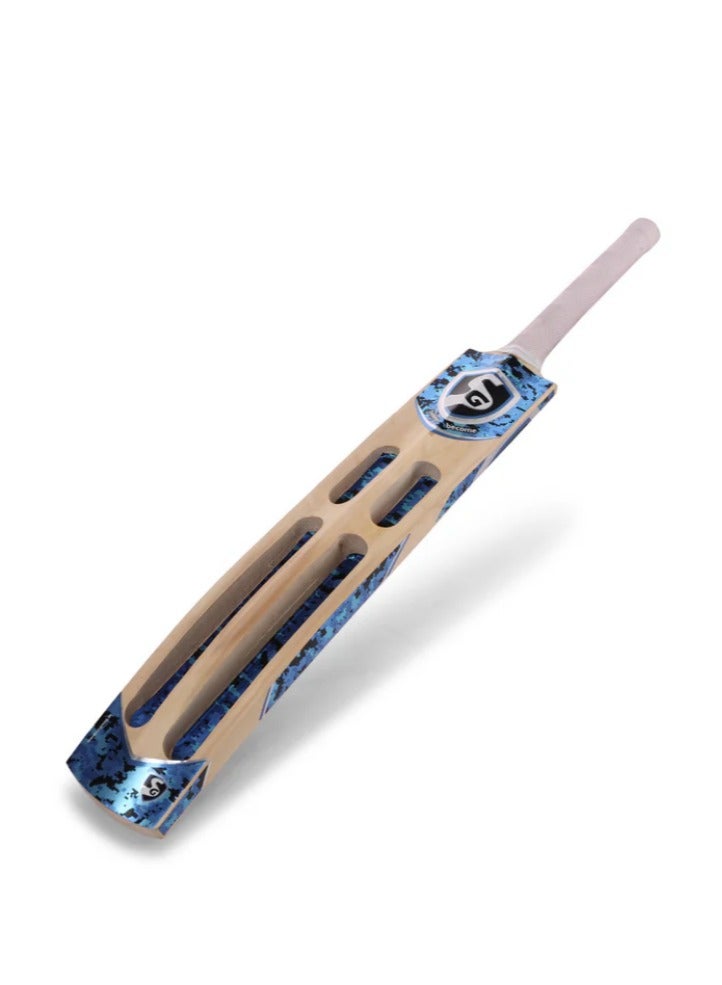 SG Kashmir Willow Cricket Bat T-1000 | Lightweight Durable Tennis Ball Bat | Full Size Cricket Bat for Power Hitting | Strong Blade, Comfortable Grip, Ideal for Adults & Kids Tennis Ball Cricket - Image 2