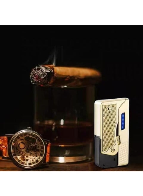 A luxurious imported classic lighter, made of heavy, durable, high-quality metal