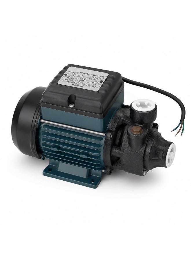 إينجل مضخة مياه محيطية Angel 0.5HP 370 وات، مضخة مياه كهربائية أحادية الطور فائقة الصمت، معدل تدفق 40 لتر/دقيقة، رأس 35 مترًا، رفع شفط 9 أمتار، 220-240 فولت، 50 هرتز، مضخة نقل المياه المحلية IPX5 بدون صندوق خارجي - Image 1