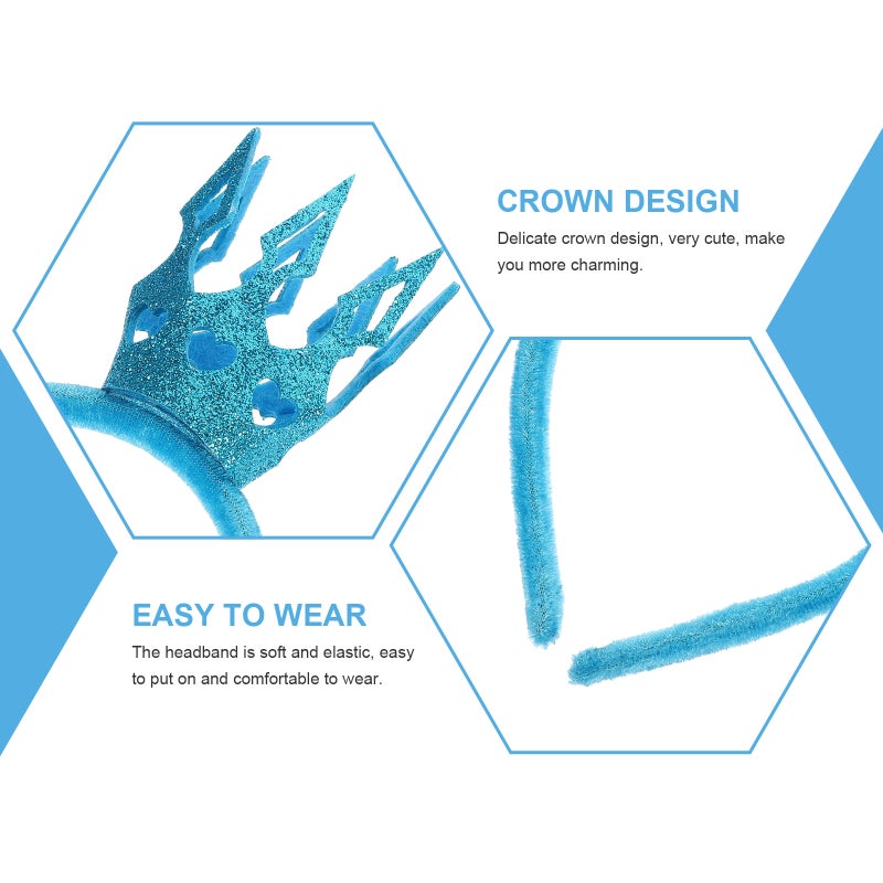 Delicate 3D Headband Costume Cosplay Headwear Lightweight Princess Headdress - Image 5