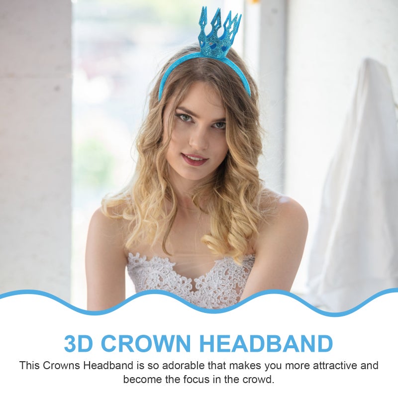 Delicate 3D Headband Costume Cosplay Headwear Lightweight Princess Headdress - Image 3