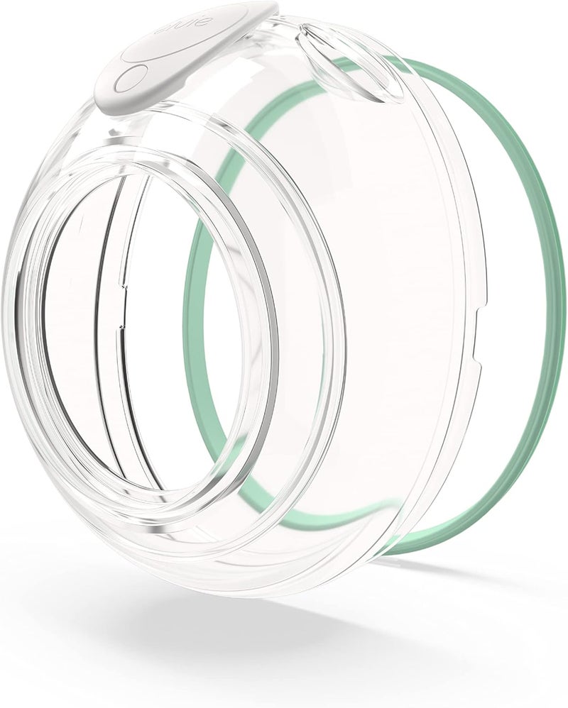 Elvie Stride 5 oz Breast Pump Cups  Dishwasher Safe Food Grade Silicone BPA Free  Accessories for Breastmilk Storage  Pumps  2 Pack - Image 1