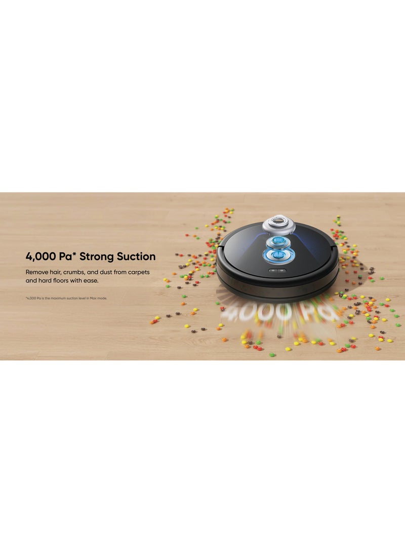 G50 Hybrid Robot Vacuum with Mop, 4,000 Pa Strong Suction, Dynamic Navigation, Roller Brush, Ideal for Pet Hair, Hard Floor Only - Image 2