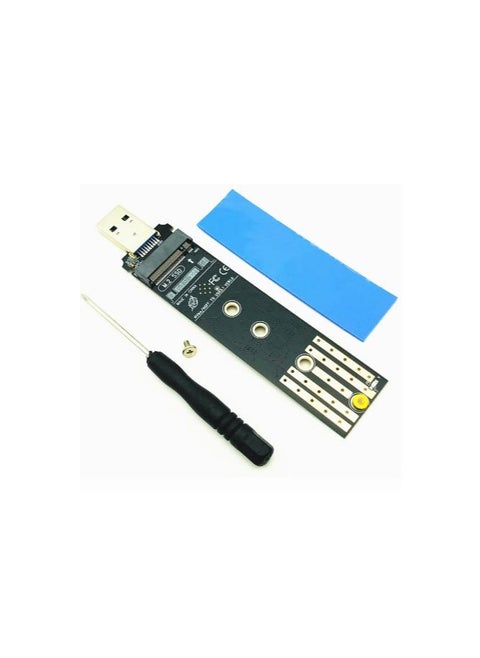 Adapter SSD NVMe M2 mSATA Adapter M2 SATA SSD mSATA SSD to SATA3.0 6Gbps Board 2.5" SATA to M2 Converter M.2 to SATA Riser for Laptop and desktop