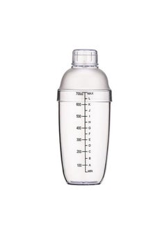 MIBRU Coffee Transparent Shaker 700ML  with Built In Strainer Drink Mixer with Scale Thickened Hand Shaker Cup Professional Mixing Tool  - Image 2