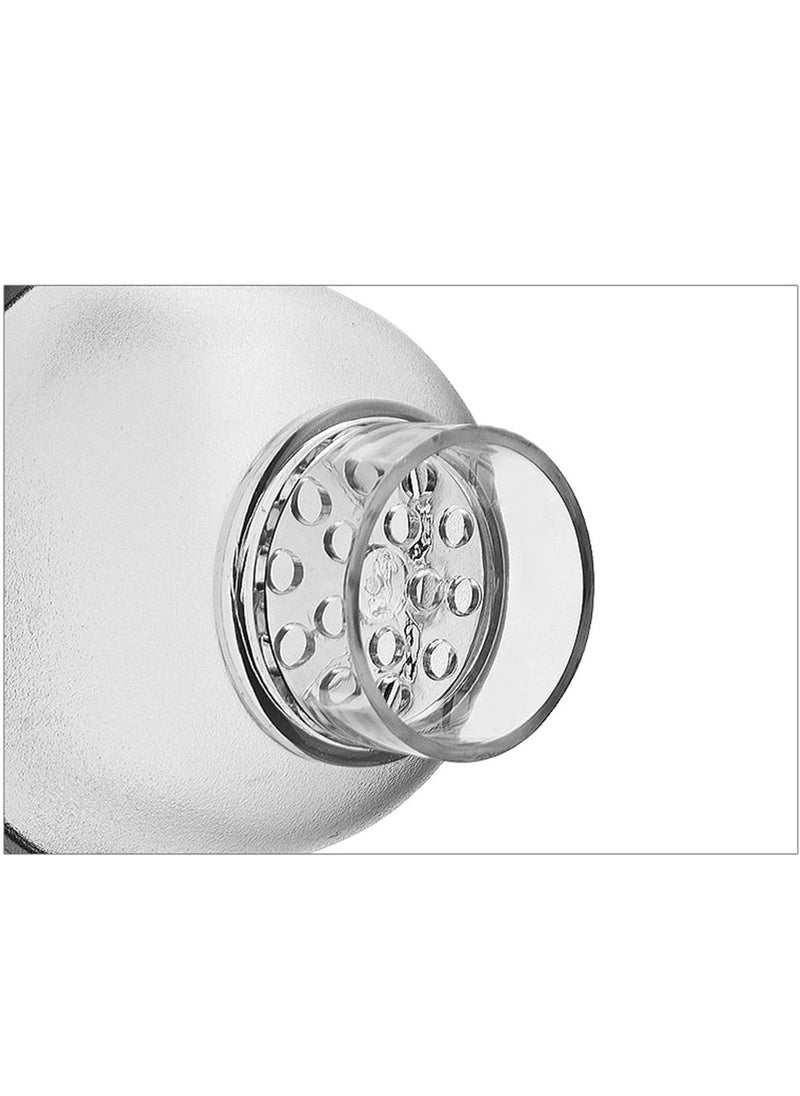 MIBRU Coffee Transparent Shaker 700ML  with Built In Strainer Drink Mixer with Scale Thickened Hand Shaker Cup Professional Mixing Tool  - Image 3