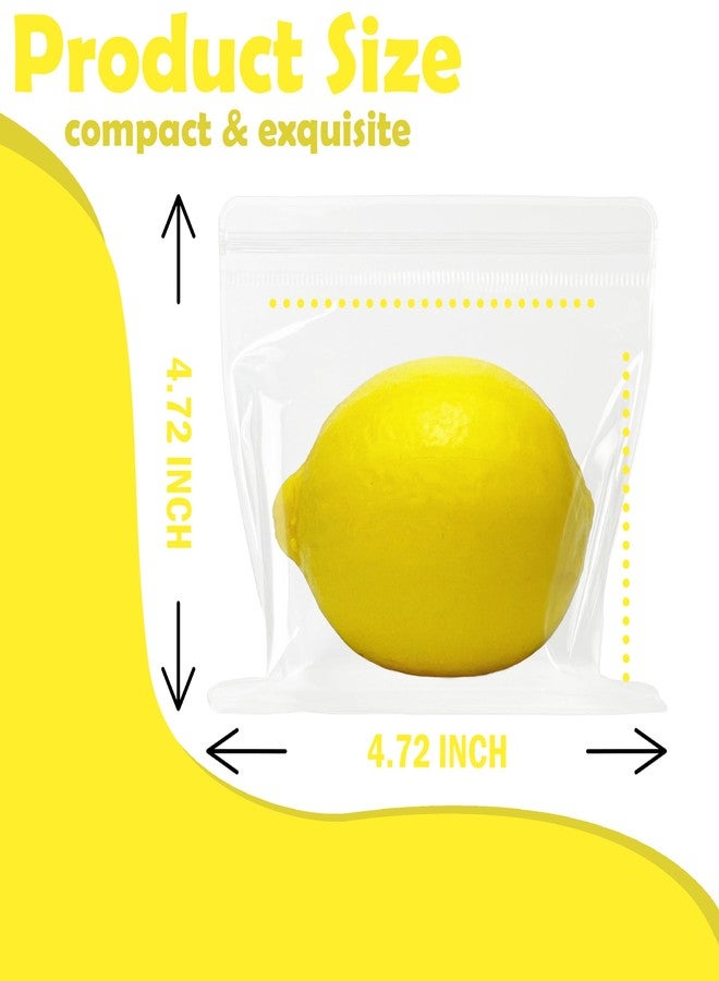 ألعاب ZTATU Fruit Taba الإسفنجية لتخفيف التوتر للأطفال - كرات ليمون واقعية لتخفيف التوتر للكبار والصغار، كرة حسية ناعمة نوعًا ما لتخفيف التوتر - لعبة لتخفيف التوتر في المكتب - هدايا لحفلات أعياد الميلاد، الكريسماس، وعيد الفصح - Image 3