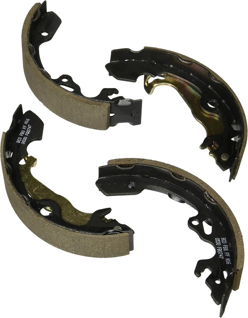 BOSCH BS747L Blue Drum Brake Shoe Set for Select Ford Focus - Rear