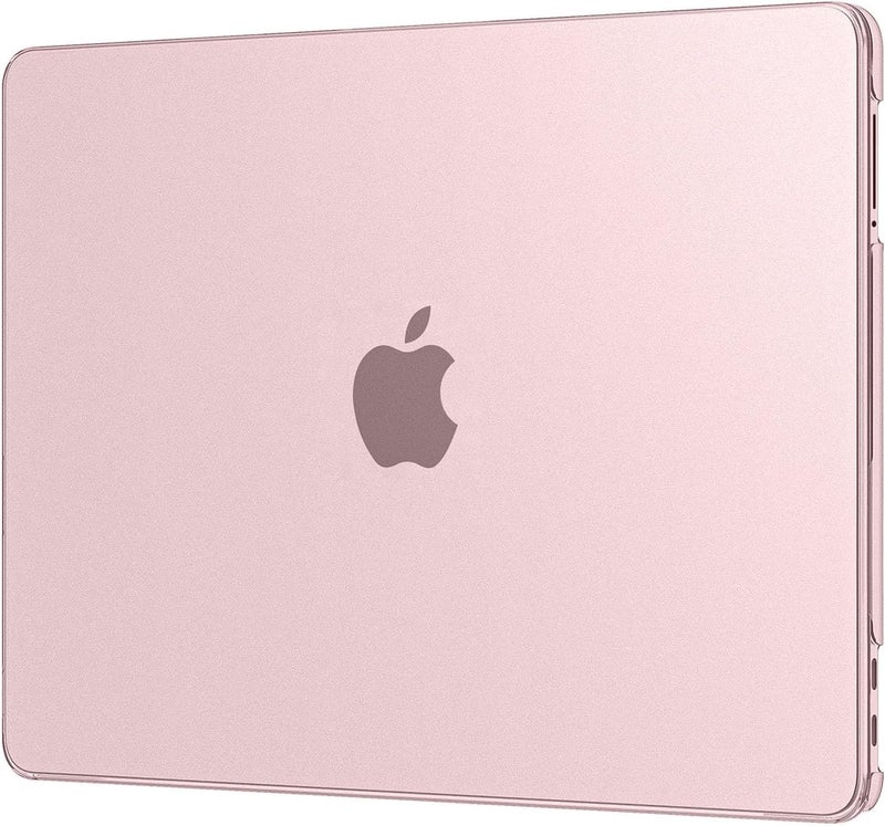 Compatible with Apple 2026 MacBook Neo Case 13 inch Mac Laptop A3404 with A18 Pro Chip & 13" Liquid Retina Display, Translucent Matte Protective Hard Shell Cover,[Original Texture]-Matte Pink - Image 1