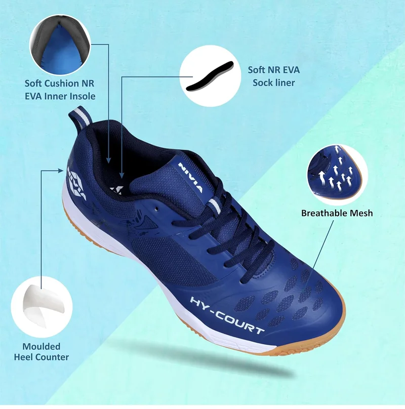 Nivia Hy Court 2.0 Badminton Shoes for Men