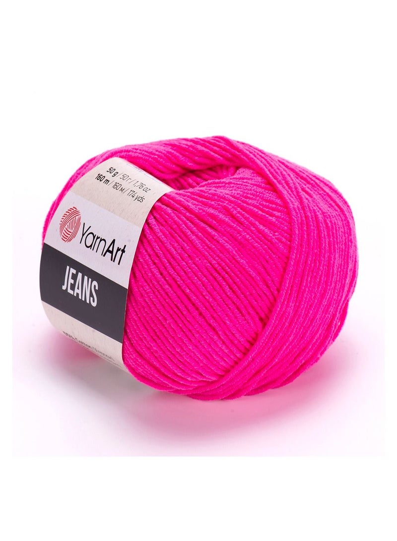 YarnArt Set Of 5 Pcs High Quality Jeans Yarn For Knitting - Image 1
