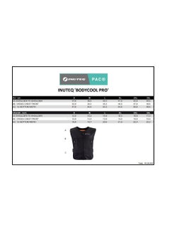 INUTEQ Inuteq Pac Bodycool Pro Pcm Cooling Vest (Vest Only),X-Large,Black  - Image 3