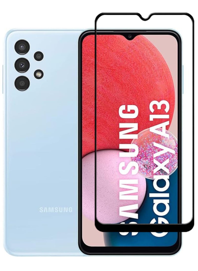 ACLIX Antistatic ESD Dustproof Premium Quality High Definition Tempered Glass Screen Protector Designed For Samsung Galaxy A13 - Image 1