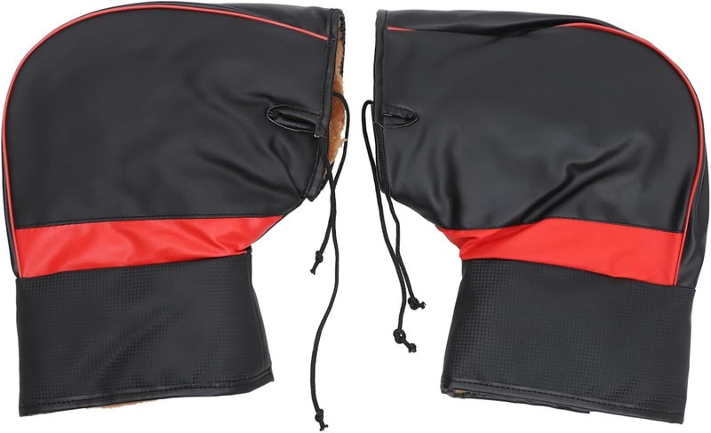 Climate adapted upgraded quality Cabilock Winter Windproof PU Leather Motorcycle Handlebar Mitt Gloves Thickened Protective Covers for Motorbike Commuter Mountain Bikes Lightweight Warmers for Cold Weather Random Color All consumer tier purchase options Extra part combo compatible Multi-goal comprehensive design Safe silicone build Durability boost selected material Classic practical design Polished safe edge Modern look Simple multi-feature universal build Connectable modular Carefully selected solid material Elegant appearance Cost effective upgraded craftsmanship User feedback upgraded quality Reliable durability Efficiency boosted construction Organized shipment arrange Elegant practical design Hot & cold climate compatible Good ventilation Diverse operation compatible Diverse application fit Natural material Intra-city fast distribution - Image 1